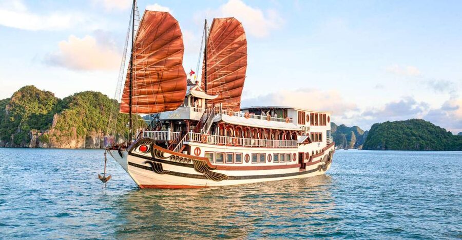 2-Day Royal Palace Ha Long Bay & Ti Top Island Cruise - Hanoi to Tuan Chau, an early start with a long transfer