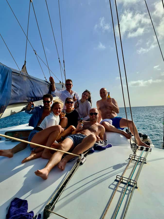 3-hour Catamaran Adventure on the waters of Sal Island - What the three-hour route feels like