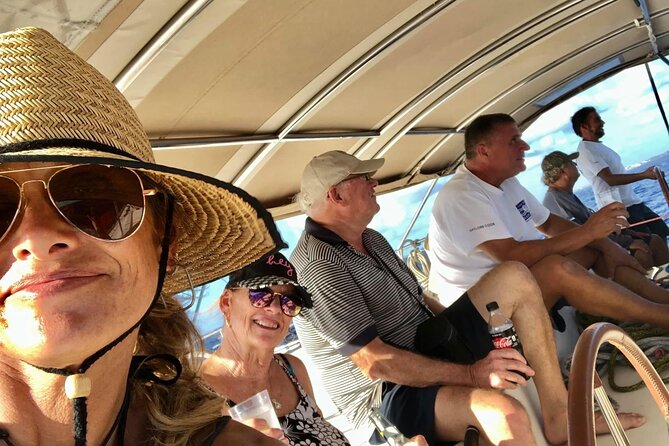 5 Hour Luxury Catamaran Day Sail in Sint Maarten on The Phoenix - Mullet Bay: the relaxed final water stop