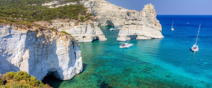 Adamas: Kleftiko Sailing Day Trip with Snorkeling and Lunch - Cape Vani and the western coast