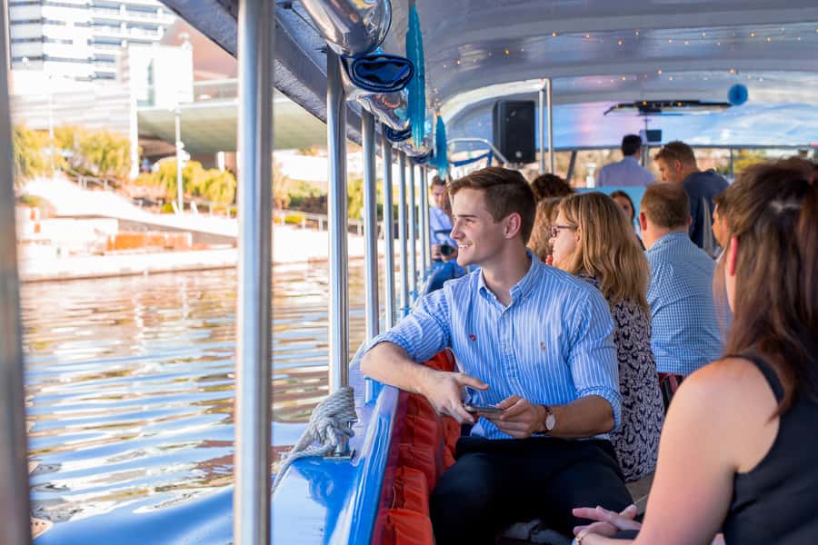 Adelaide: River Torrens Popeye Sightseeing Cruise - The first half: Festival Centre to the river weir
