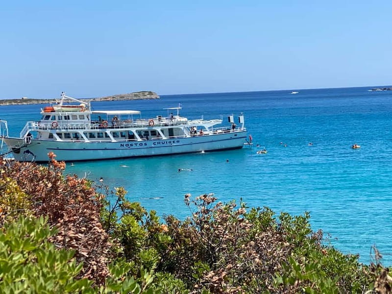 Agios Nikolaos: Fun Cruise Around Elounda Bay - Kolokytha Beach and the first hour in the water