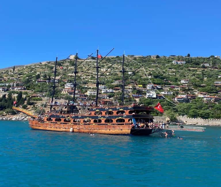Alanya: Luxury Pirate Boat with Lunch & Unlimited Drinks - Key points to know before you book