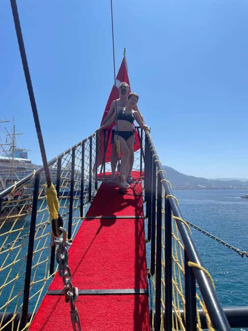 Alanya: Luxury Pirate Boat with Lunch & Unlimited Drinks - How long does the cruise really take?