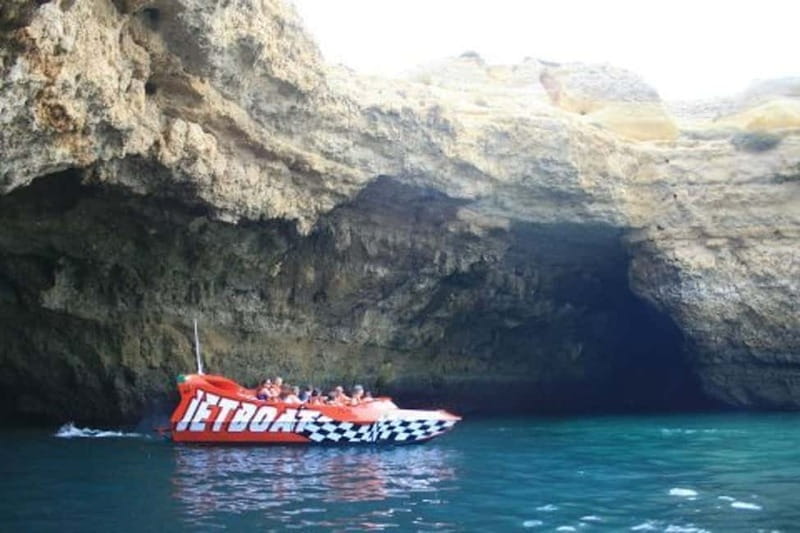 Albufeira: High-Adrenaline Jet Boat Ride - The water question: prepare to get soaked