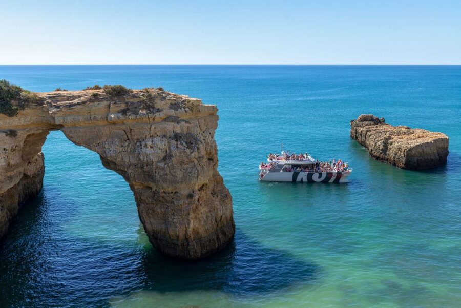 Algarve 3-Hour Caves and Coastline Boat Trip - Inside Benagil’s Cathedral Cave
