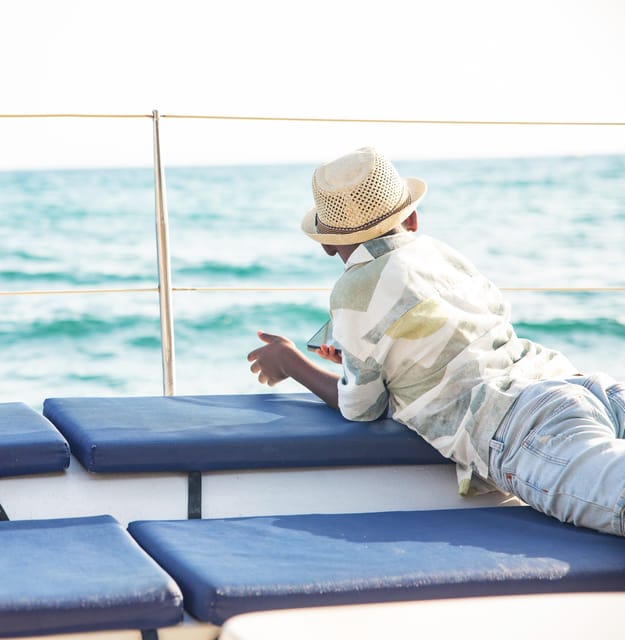 Alicante: 2-Hour Late Afternoon Catamaran Cruise - The 45-minute stop for swimming and snorkeling