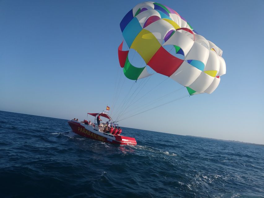 Alicante: Boat Trip and Parasailing Experience with Drink - Taking off from Alicante Marina