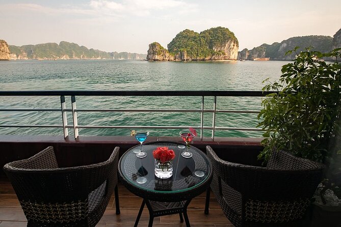 All-Inclusive 2 Day/1 Night Halong Luxury Cruise, Meals, Cave, Kayaking,Swimming - Sung Sot Cave and Titop Island on the first afternoon