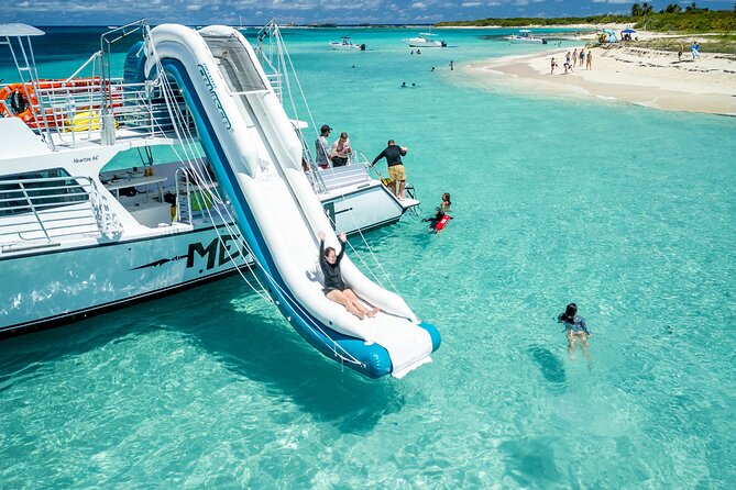 All Inclusive Snorkel and Slide Boat Tour: Icacos or Vieques - Vieques on the morning trip, Icacos in the afternoon