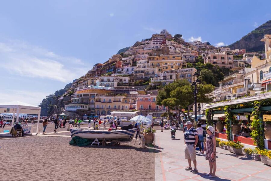 Amalfi, Positano & Ravello: Boat Tour from Sorrento - Returning across the Gulf of Salerno