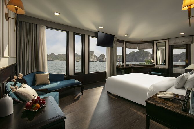 Amanda Cruise - Ha Long, Lan Ha Bay - All Inclusive 2D1N & 3D2N - Boarding Amanda and settling into the cabin