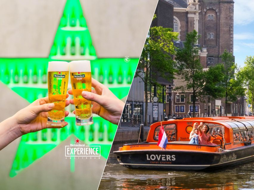 Amsterdam: City Canal Cruise and Heineken Experience - Interactive exhibits and the beer tasting