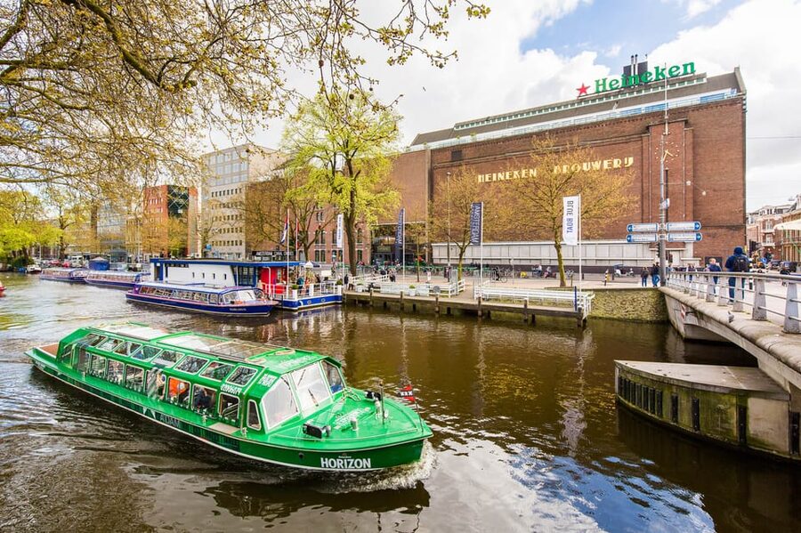 Amsterdam: City Canal Cruise and Heineken Experience Ticket - The canal route, from old Amsterdam to the IJ River