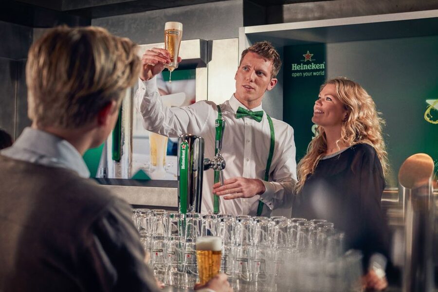 Amsterdam: City Canal Cruise and Heineken Experience - Entering the Heineken Experience at Stadhouderskade 78