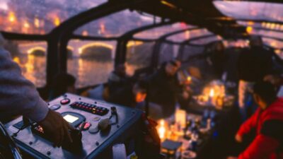 Covered Canal Booze Cruise with Unlimited Drinks