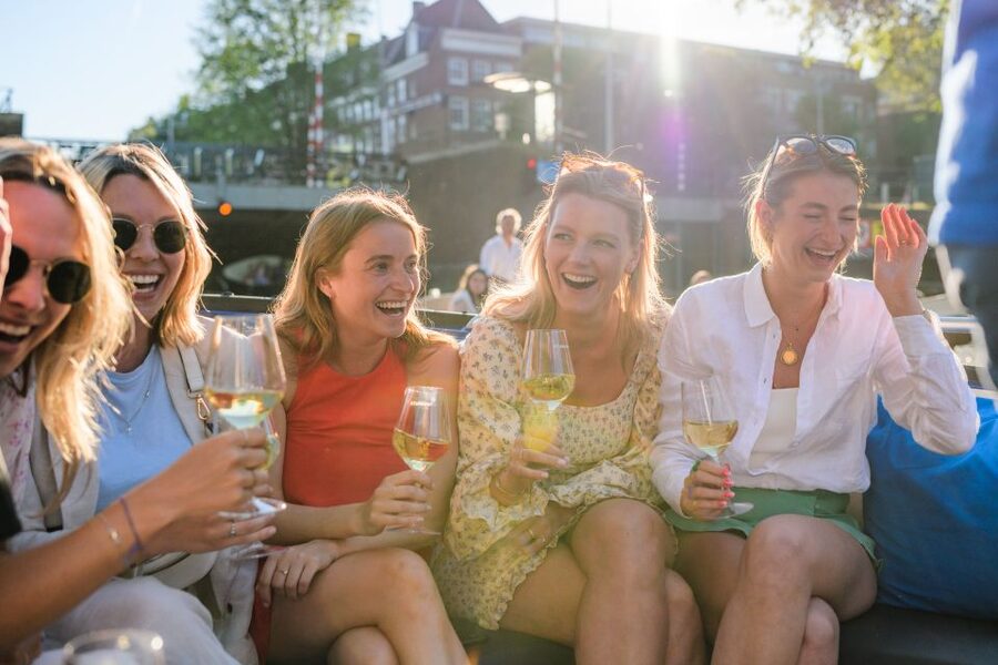 Amsterdam: Covered Canal Booze Cruise with Unlimited Drinks - The hosts make or break the hour