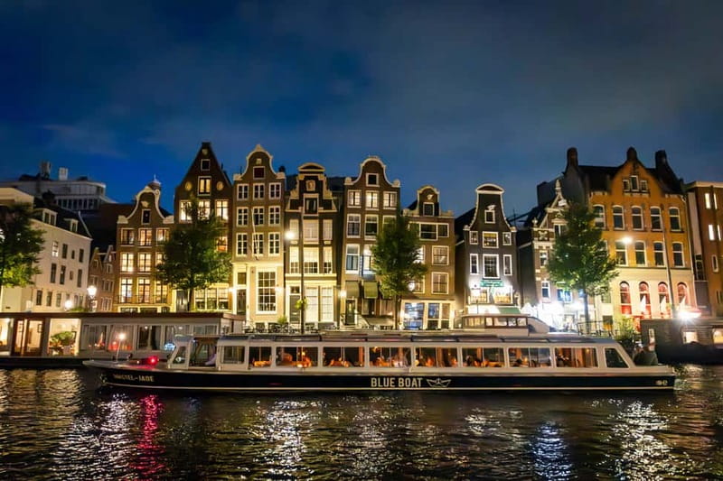 Amsterdam: Evening Cruise with Optional Wine and Snacks - EYE Film Institute and A’DAM Tower
