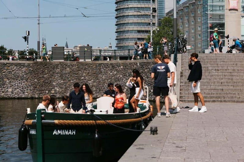 Amsterdam Evening (Sunset) Canal Cruise w/ optional drinks - From Central Station to the Canal Belt