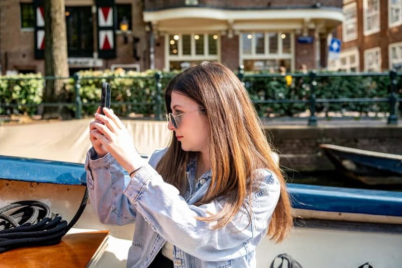 Amsterdam: Guided City Highlights Open Boat Canal Cruise - The Amstel and Magere Brug