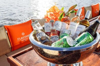 Heated Canal Cruise with Unlimited Drinks & Bite