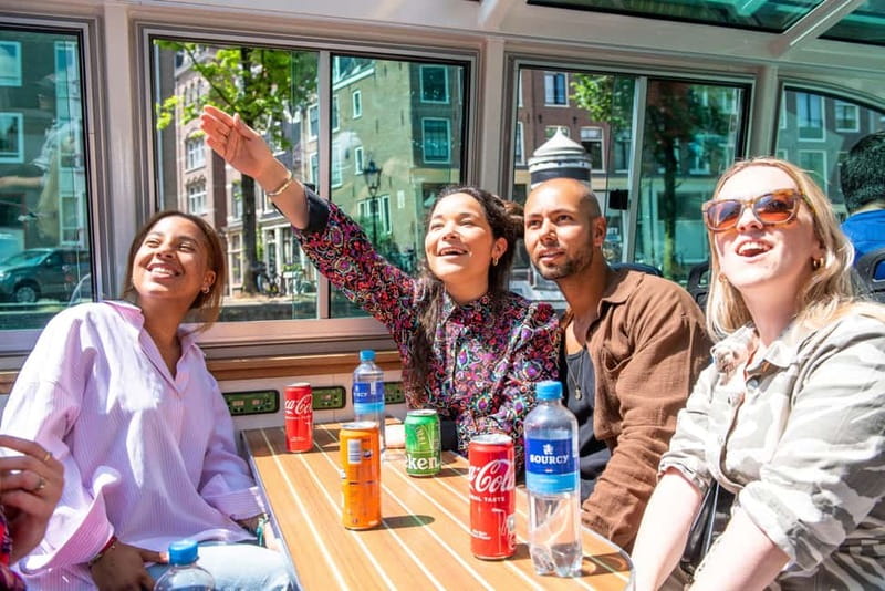 Amsterdam: Historic City Centre Canal Cruise - Starting near the Anne Frank House or Central Station
