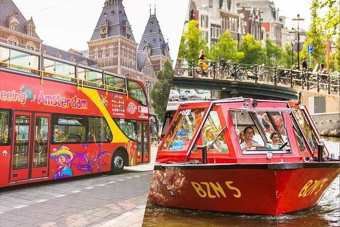 Amsterdam Hop-On Hop-Off 24h or 48h Bus and Boat Option - Bus Stop 2: Passenger Terminal Amsterdam
