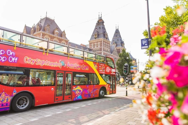 Amsterdam: Hop-On Hop-Off Bus and Boat options - The canal cruise gives Amsterdam its best angle