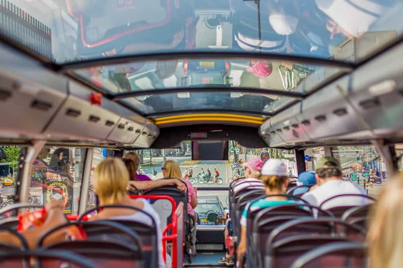 Amsterdam: Hop-On Hop-Off Bus and Boat options - Audio, Wi-Fi, and the small extras