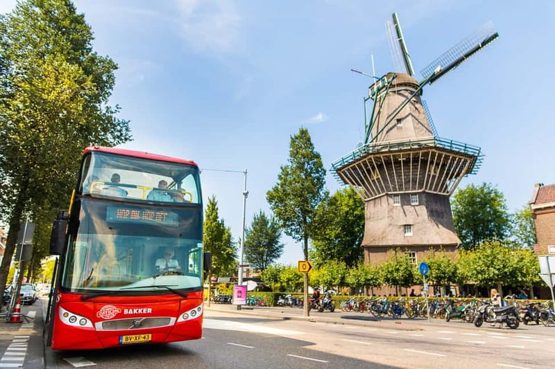 Amsterdam: Hop-On Hop-Off Bus and Boat options - What you see from the bus