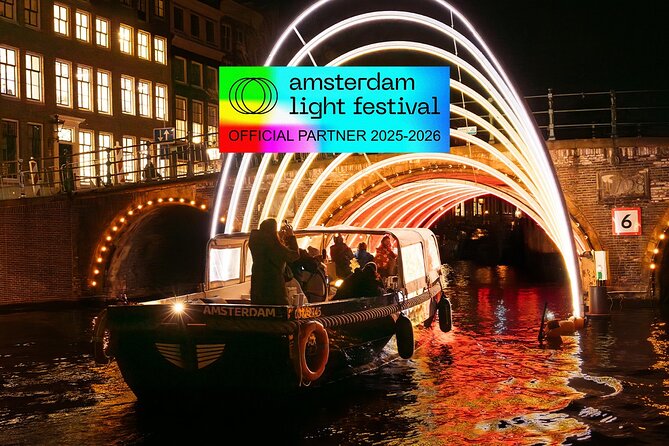 Amsterdam: Light Festival Boat with Unlimited Drinks & Snack - Key points before you book