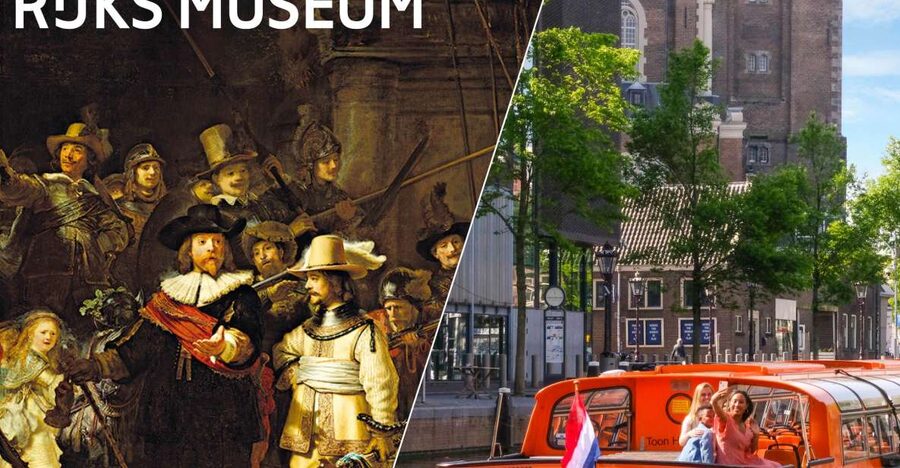 Amsterdam: Rijksmuseum Entry Ticket and Canal Cruise Combo - Entering the Rijksmuseum at your reserved time