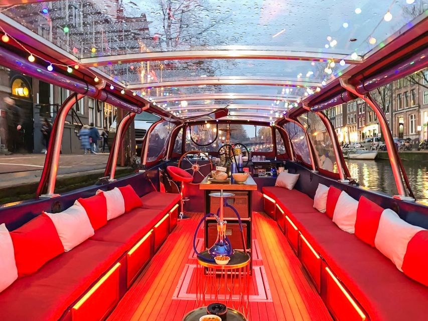 Amsterdam: Smoke and Lounge City Boat Cruise - Drinks, snacks, and the real price