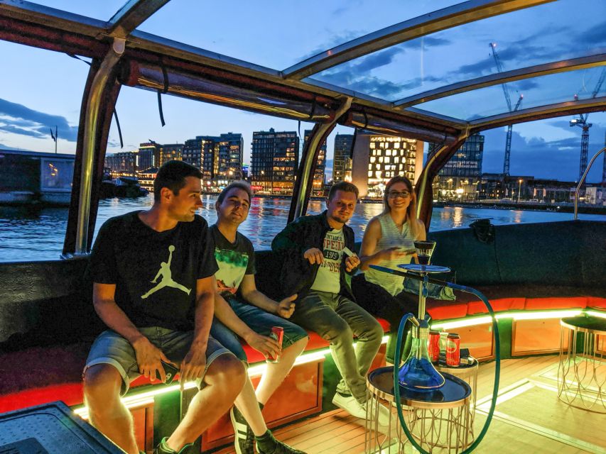 Amsterdam: Smoke and Lounge City Boat Cruise - The route from Central Station to the old canals