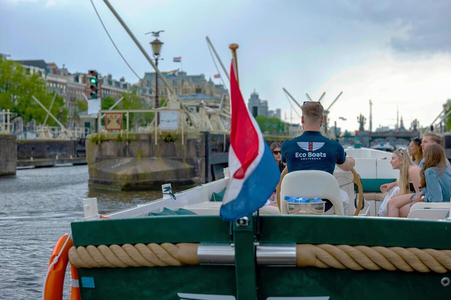 Amsterdam: The Newest Canal Cruise with Drink Option - Open air, blankets, rain, and drinks
