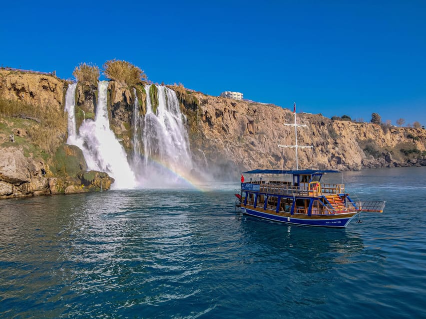 Antalya: Beach & Waterfalls Boat Trip w/ Lunch & Soft Drinks - Lara Beach: The First Chance to Swim