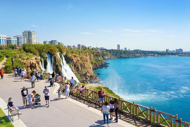 Antalya: City Tour with Boat Trip, Old Town & Waterfalls - Lunch in Kaleici, with drinks on your own