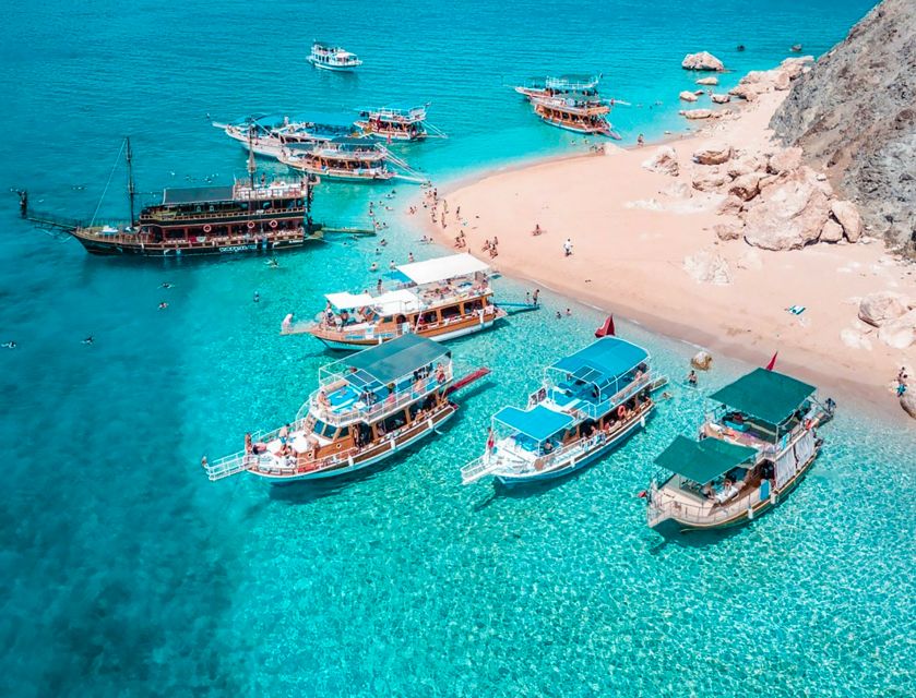 Antalya/Kemer: Suluada Island Small-Group Boat Tour w/ Lunch - Lunch on board, simple and useful