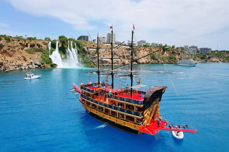 Antalya: Lara Pirate Boat Day Trip w/ Lunch & Soft Drink - Lunch, soft drinks, and the onboard bar