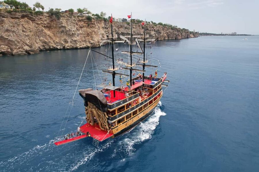 Antalya: Lara Pirate Boat Day Trip w/ Lunch & Soft Drink - Who should book this boat trip?