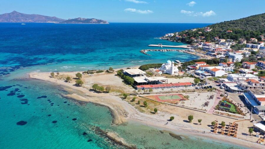 Athens: Aegina, Agistri & Metopi Swimming Cruise with lunch - Greek buffet lunch and the open bar
