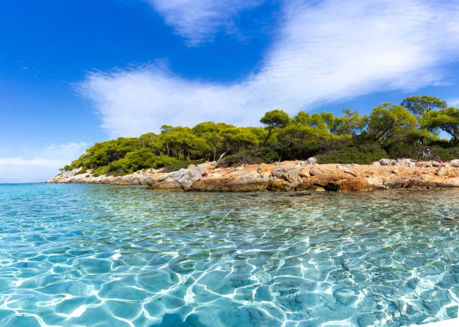 Athens: Aegina, Agistri & Metopi Swimming Cruise with lunch - Aegina: pistachios, harbor walks, and optional sightseeing