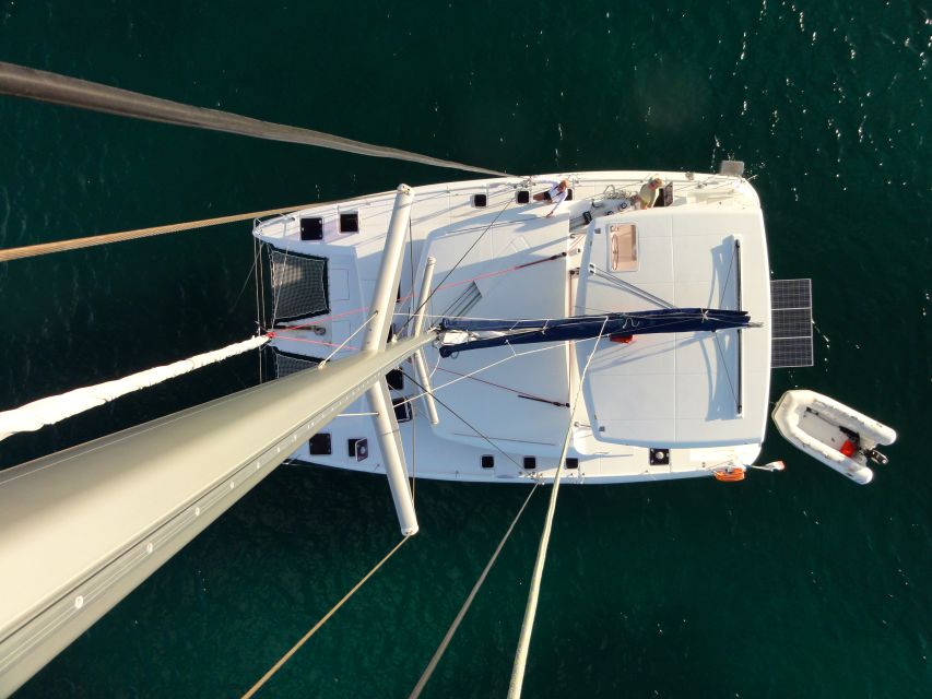 Athens: Catamaran Cruise with Fresh Lunch and Wine - Sailing back along the Athens Riviera