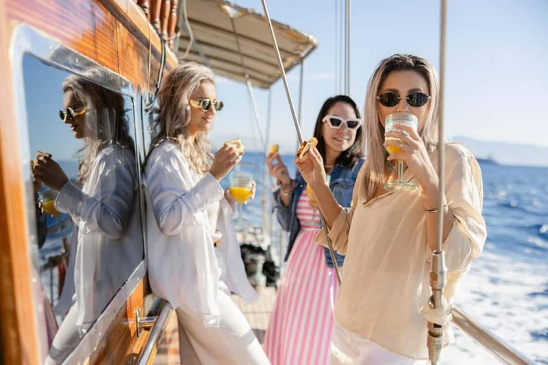 Athens: Cruise to Agistri, Moni & Aegina with Lunch & Drinks - Agistri: 90 minutes of green island calm