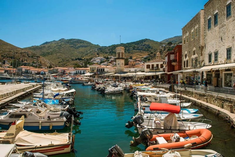 Athens: Hydra, Poros & Aegina Day Cruise with Lunch - Poros: a quick waterfront pause