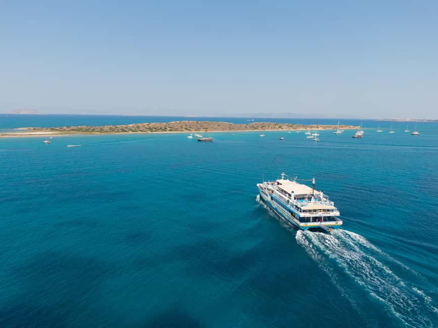 Athens: Islands Swimming Day Cruise. DJ, Lunch & Drinks inc. - Value at $129