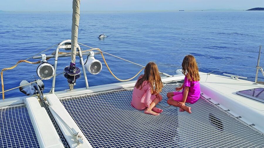 Athens: Riviera Catamaran Cruise with Meal and Drinks - Space, shade, and comfort onboard
