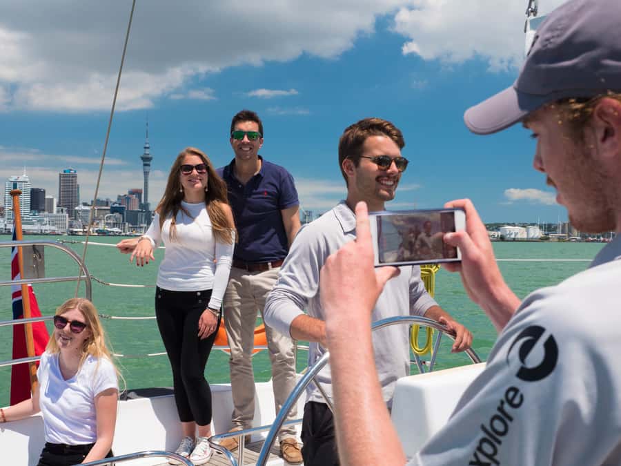 Auckland Harbour 1.5-Hour Sailing Cruise - Coffee, hot chocolate, and a practical pause