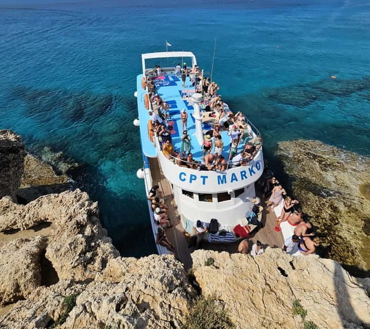Ayia Napa: Blue Lagoon & Turtle Cruise with Optional Lunch - Cape Greco and the Coastal Viewpoints