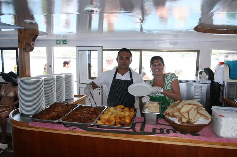 Ayia Napa: Lazy Day Cruise, Turtle Cove, Blue Lagoon & Lunch - Lunch served on the boat